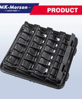 Body-side aperture exhauster vents, 2-pack, black plastic for Jeep/Dodge Ram 1500/2500/3500 cabin rear air