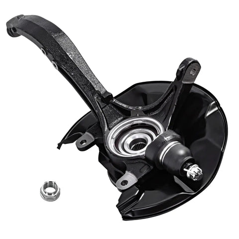 2 Front Steering Knuckles With Wheel Bearing Hubs Assembly For Honda Accord 2008 2012 And Acura TSX 2009 2014 Replacement Kit image