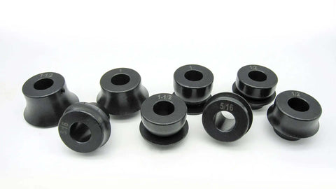 Bead Roller Round Over Die Set For Pro Grade Metal Work And DIY Projects, 4 Piece Radius Dies 5/16 Inch, 1/2 Inch, 1 Inch, 1-1/2 Inch