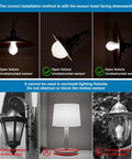 Motion Sensor Light Bulb 6 Pack, Dusk To Dawn Indoor Security Lamp, 13W Equivalent To 100W, 1000 Lumens, E26 Base, 6000K Daylight, PIR Infrared Motion Detection, Easy Plug And Play, Bright White Lighting in open fixtures