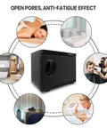 18L Professional Towel Warmer For Salons And Spas Pro Grade Black Towel Warmer Cabinet That Keeps Towels Warm On Demand