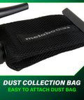 Dust collection bag for 5 Inch Random Orbit Finishing Sander With Variable Speed And Palm Size Comfort Grip 230W Motor 9000 To 13000 RPM