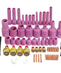 TIG Welding Torch Accessories Kit For 9 Series, 20 Series, And 25 Series Water Cooled And DB SR Torches with various parts