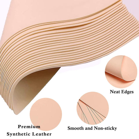 Beginner Friendly All In One Tattoo Practice Kit with pink fake skin, showcasing smooth synthetic leather and neat edges for realistic practice.