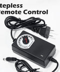 Stepless remote control for 12V Desktop Conveyor Belt With Adjustable Speed From 0 To 116 RPM Compact 19.7 Inch Long By 3.9 Inch Wide Belt
