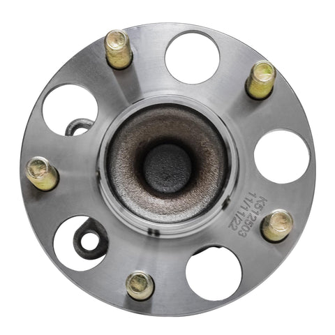 Pair Rear Wheel Bearing Hubs For 2013-2018 Acura ILX And 2013-2015 Honda Civic 2 Wheel Hub Bearings Assembly Replacement Bolt On Fit