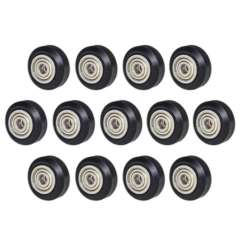 13 Pack 3D Printer Rollers V Slot POM Pulley Wheels Gantry Replacement For Ender 3 Pro Ender 3 CR10 Artillery Sidewinder X1