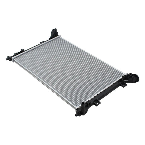 Premium Engine Coolant Radiator Assembly For Kia EV6 2022 To 2025 Battery EV direct drop-in install rear view with connectors.