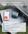Slick Bluetooth Thermal Label Printer With Included Tape Roll, compact and portable design with smartphone sync capability.
