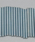 2-56 Thread Studs 1 Inch Zinc Plated Steel 20 Pack For Model Airplane Pushrod End Clevis Threads Aircraft Hardware And Linkages Ideal For RC Planes And Scale Builds Secure Pushrod Connections Corrosion Resistant, 20 gray studs