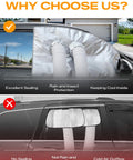 Comparison of portable car window air conditioner kit with magnetic seal vs other options for SUVs, highlighting sealing efficiency.