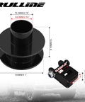 Tough As Nails 2.5 Inch Front Leveling Kit For Ford F250 F350 Super Duty 4WD 2005 Through 2024 black shock mount extenders and spacers