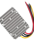 Automatic Buck Boost Converter Steps 8V Up To 40V Input Directly Into A Rock Solid 13.8V with aluminum heatsink and wires