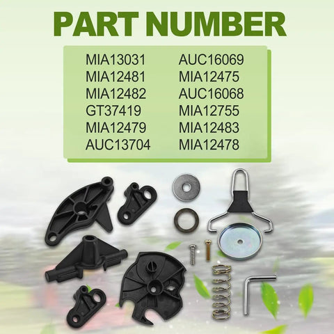 Primary And Secondary Transmission Kit For Lawn Tractor Models D105 E100 X105 X106 100 Series Including MIA13031 MIA12481 MIA12482 Parts