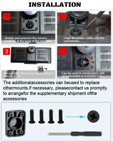 Installation steps for 4 Pack Tightening Nuts With Button Lock For 17mm Ball Joint Mounts Replacement Hardware Kit