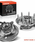 Front Wheel Bearing And Hub Assembly With ABS For Ford F 150 F150 2005 2006 2007 2008 And Lincoln Mark LT 6 Lug 4WD AWD Replacement Kit