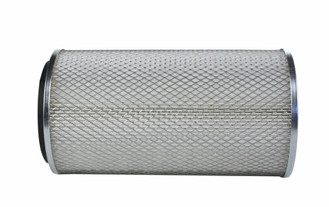 Heavy Duty Dust Collector Filter For Sandblast Cabinets Model 110 And 260 Replacement, 12 1/8 In Length, side view mesh texture
