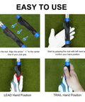 Grip Trainer For Right Hand Golfers Molded Training Aid To Fix Swing Grip Master Hand Position and Correct Grip Posture