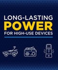 Beefy Power C Cell Batteries 12 Pack, Long Lasting Power For Flashlights, Toys And Stereos, Perfect For High Drain Devices