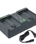 Dual charger for Two Pack Battery And Dual Charger For Nikon EN-EL18d Cameras Z9 D4 D4S D5 D6 D850 with charging cable