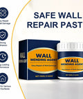 Complete Drywall Repair Kit With Wall Patch Spackle Paste And Sturdy Plastic Scraper For Rapid Hole And Crack Repairs Smooth White Putty That Leaves Surfaces Looking Fresh And Clean. Wall mending agent 3.53oz jar with box.