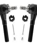 2 Pack Front Outer Tie Rod Ends For Dodge B Series And Ram Vans Heavy Duty Replacement Fit B150 B1500 B200 B250 B300 B350 B3500 D100 D150 D200 D250 D350 D400 Ram 1500 2500 3500 Vans From 1979 To 2003, black steel