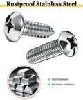 Hella Secure Stainless Steel License Plate Mounting Kit with bolts featuring rustproof design and chrome finish for durable use.