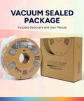 Silk Dual Color PLA Filament 1.75mm Bi Color Glossy Shiny Finish Spool 1kg 2.2Lb vacuum sealed packaging