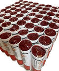Red High Temp Lithium Complex Multipurpose Grease For Bearings And Chassis, NLGI GC-LB approved tubes in bulk packaging.