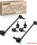 Set Of 4 Front And Rear Sway Bar Links Kit Stabilizer Links For Mitsubishi Outlander Lancer with packaging box visible
