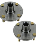 Two Piece Front Passenger Wheel Bearing And Hub Kit For 2001 2006 Hyundai Elantra Includes Front Bearings And Hubs Easy DIY Install Ready To Roll Replacement Set
