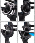 Fully Enclosed Brush Arrow Rest For Compound And Recurve Bow With Capture Style Option four views close-up detail