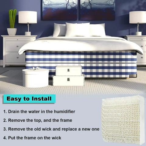 1043 Humidifier Wick Filter Replacement That Fits Essick Air AIRCARE EP9800 EP9700 EP9500 EP9R800 EP9R500 installation guide