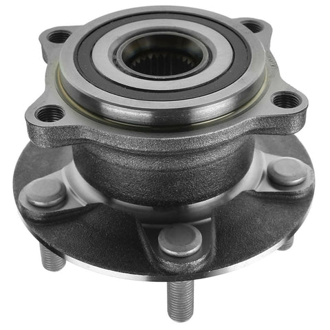 Front view of Rear Wheel Hub And Bearing Assembly Without ABS Sensor For Mitsubishi Lancer 2008 2015, Outlander 2007 2012