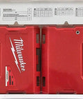 Packaging of Shockwave Impact Duty Driver Bit Set 70 Piece With Shockzone Geometry for versatile impact drilling shown in red case