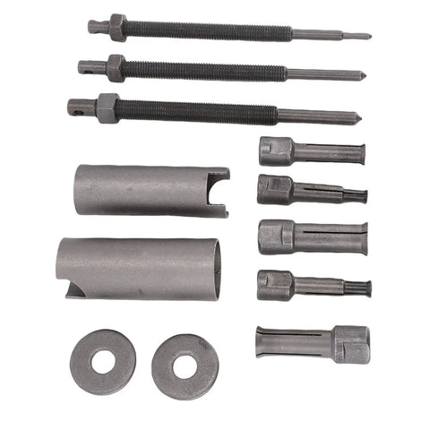 Heavy Duty Motorcycle Bearing Puller Internal Removal Tool Kit For Smooth Disassembly And Safe Protection Of Engine Shafts And During Service Jobs With Universal Fit Most Standard Wheelers Ideal For Pro Mechanic Or DIY Weekend Warrior Rides. steel internal bearing puller kit with adapters