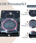 Proxmark3 Easy V5.0 512MB RFID Reader Writer With Built In Antenna Dual Frequency 125kHz And 13.56MHz Copy Decrypt Analyze