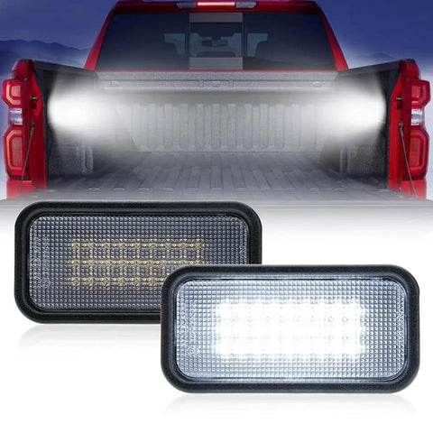 LED Truck Bed Light For Chevy Silverado And GMC Sierra 2019 To 2026 White Rear Cargo Area Lamp OEM Replacement 2-pack