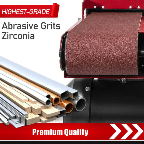 3 By 21 Inch Sanding Belt Set Pro Grade Aluminum Oxide Grits 40 60 80 120 180 240 400 21 Pieces For Belt Sander
