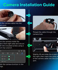 Camera installation guide for Camera Kit For Adventurer 5M Pro And AD5X 3D Printer with step-by-step instructions.