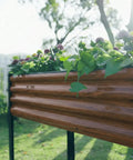 2 Pack Elevated Metal Raised Garden Bed With Legs 48 By 18 By 32 Inches Outdoor Planter Boxes For Backyard Patio And Balcony