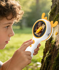 Kids Microscope Orange Deer Digital Handheld STEM Kit With 1080P Camera And 600X Zoom Cool Portable Science Toy For Outdoor Camping And Backyard Fun Educational Gift For Boys And Girls Ages 5-12