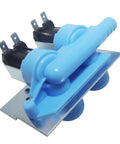 Gasket Inlet Valve Assembly With Mounting Brackets For Whirlpool And Kenmore Washers Fits Models 292197 3349451 angle view