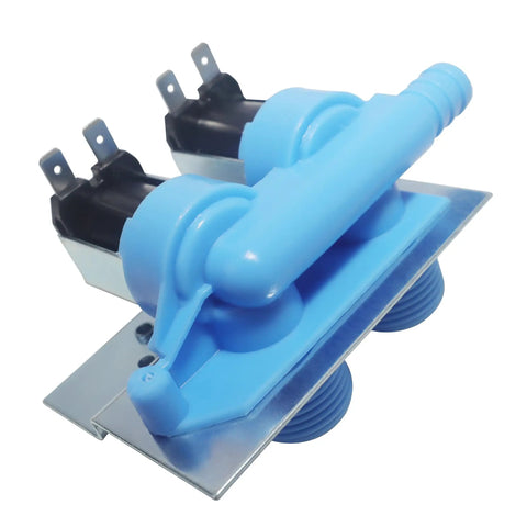 Gasket Inlet Valve Assembly With Mounting Brackets For Whirlpool And Kenmore Washers Fits Models 292197 3349451 angle view