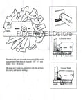 Diagram of MG-11 Cam Type Weld Gauge with measurements for concave and convex welds, showing metric and inch units.