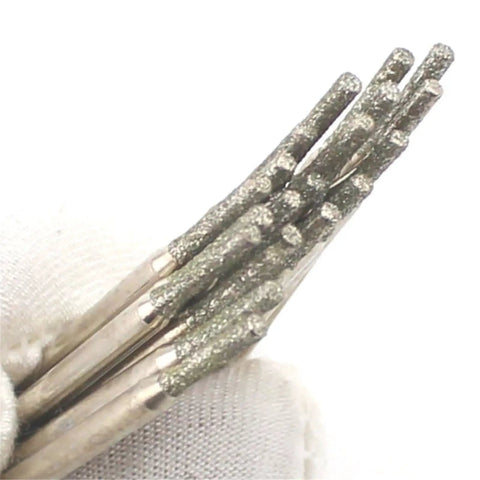 1.5mm Diamond Drill Bits For Stone And Sea Glass Jewelry Making Pack Of 30 Pcs Lapidary Gemstone Drill Bits 2.35mm Shank 6mm Depth