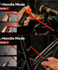 Top Tier 28-Piece Color-Coded Hex Key And Torx Wrench Set With Magnetic Ball Ends For SAE Metric Bolt Fixin' Plus T-Handle Speed Wrench Tool Kit Perfect For Guys Who Like Pro Gear, red T-handle and L-handle use