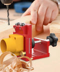 Pocket Hole Jig Kit Ultra Light Carpentry Aid For DIY Enthusiasts With Beginner Friendly Setup And Joint Locator for precise holes.