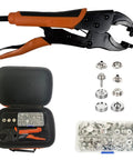 Heavy Duty Snap Fastener Tool Kit Pro Grade With 40 Sets Of 15mm Snaps For Boat Covers Canvas Tarps And Sewing Repairs