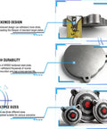 AR500 Steel Gong Targets Set 1/2 Inch Thick With Bear Head Laser Cut Silhouette, showing durability and multiple sizes.